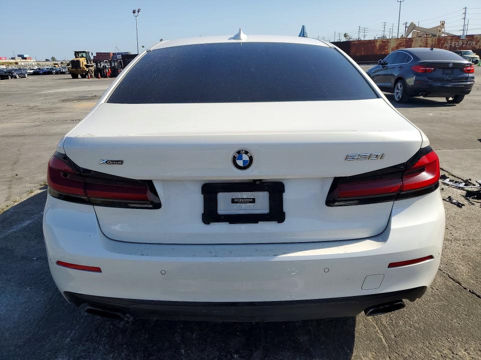 2021 Bmw 530 მანქანა იყიდება აუქციონზე, vin: WBA13BJ08MWX18742, აუქციონის ნომერი: 50490956