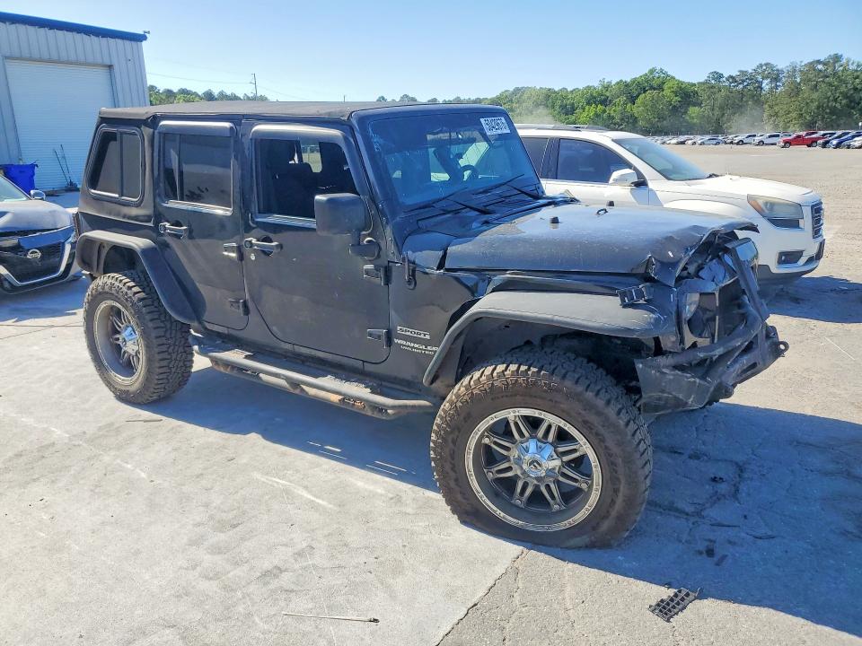 50429676 :رقم المزاد ، 1C4BJWDG2GL198847 vin ، 2016 Jeep Wrangler Unlimited مزاد بيع