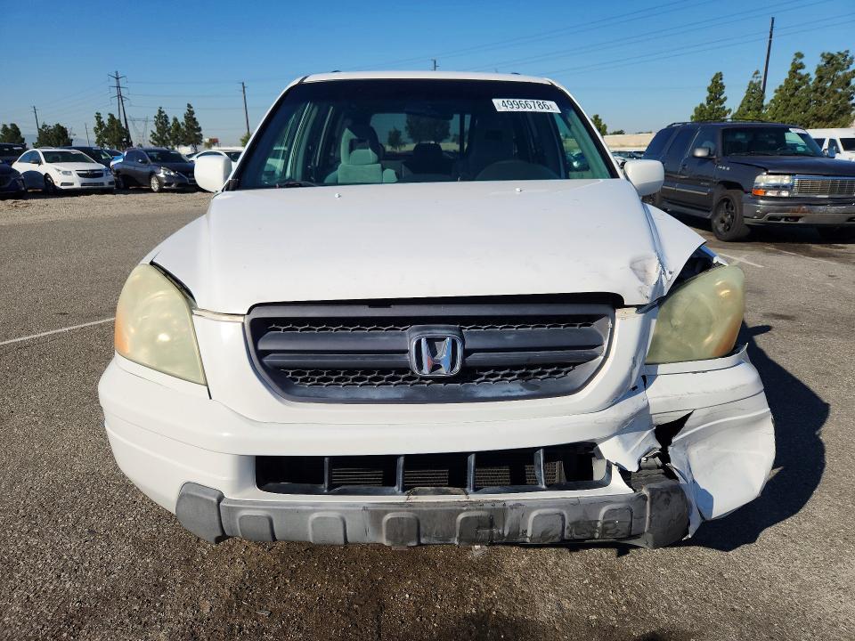 2003 Honda Pilot მანქანა იყიდება აუქციონზე, vin: 2HKYF18403H591582, აუქციონის ნომერი: 49966786