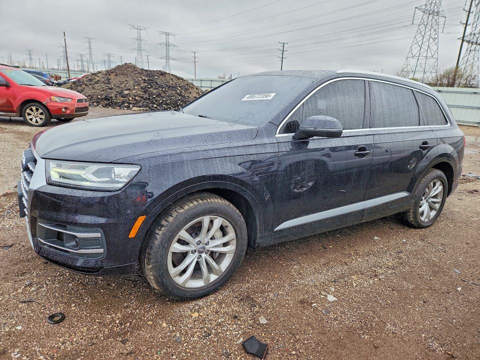 2017 Audi Q7 მანქანა იყიდება აუქციონზე, vin: WA1LAAF73HD059417, აუქციონის ნომერი: 49572356