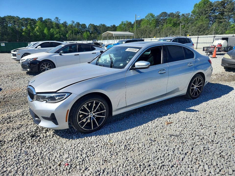 2019 Bmw 330i მანქანა იყიდება აუქციონზე, vin: WBA5R1C59KFH14038, აუქციონის ნომერი: 49558036