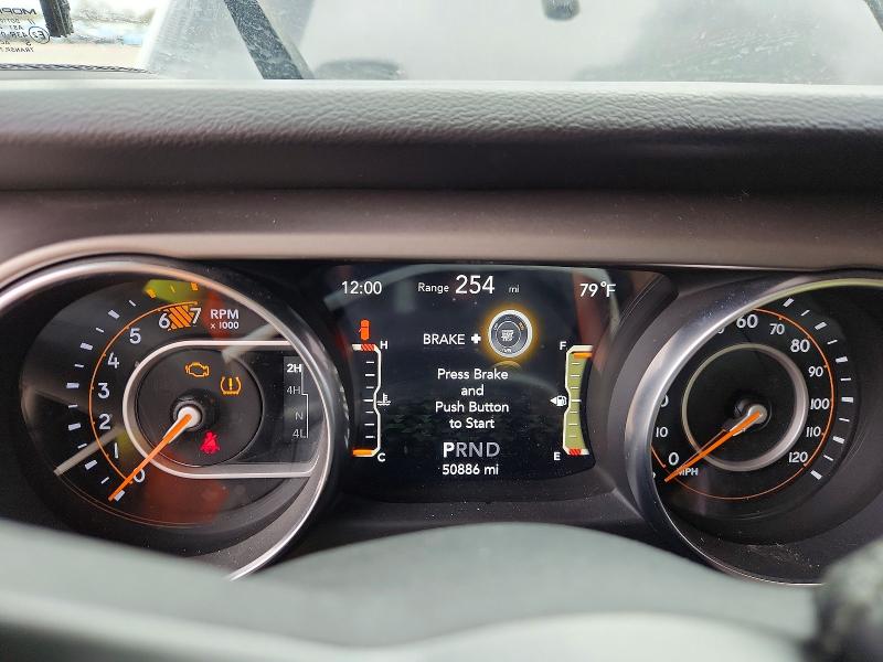 49146726 :رقم المزاد ، 1C4HJXDNXLW300743 vin ، 2020 Jeep Wrangler Unlimited مزاد بيع
