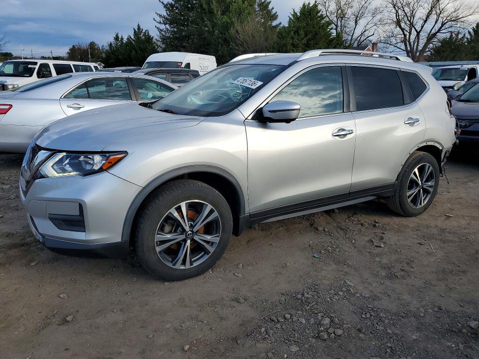 47857136 :رقم المزاد ، JN8AT2MV3KW395163 vin ، 2019 Nissan Rogue مزاد بيع