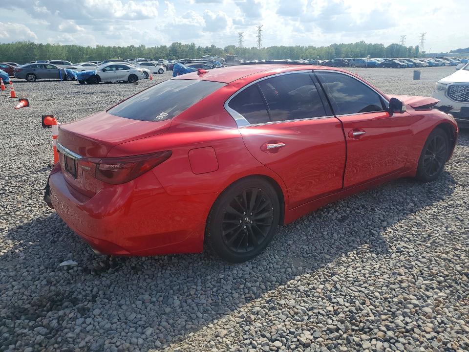 2021 Infiniti Q50 მანქანა იყიდება აუქციონზე, vin: JN1EV7BP0MM700239, აუქციონის ნომერი: 49540886