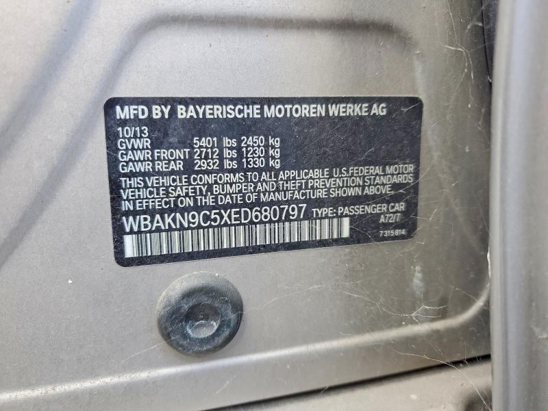 Продажа на аукционе авто 2014 Bmw 550, vin: WBAKN9C5XED680797, номер лота: 49799896