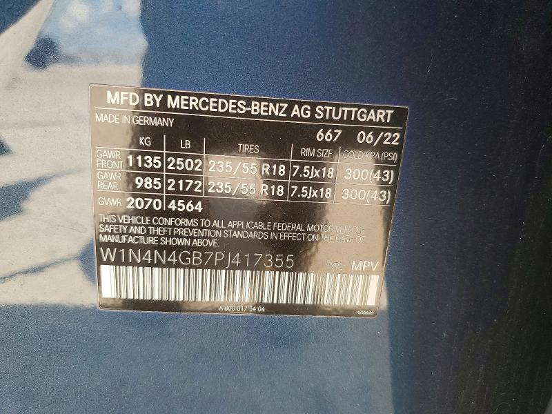 Aukcja sprzedaży 2023 Mercedes-benz Gla, vin: W1N4N4GB7PJ417355, numer aukcji: 49140606