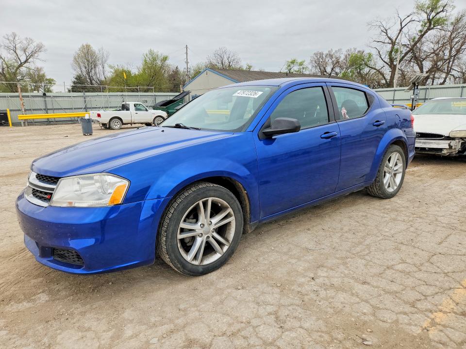 47972326 :رقم المزاد ، 1C3CDZAG7DN588395 vin ، 2013 Dodge Avenger مزاد بيع