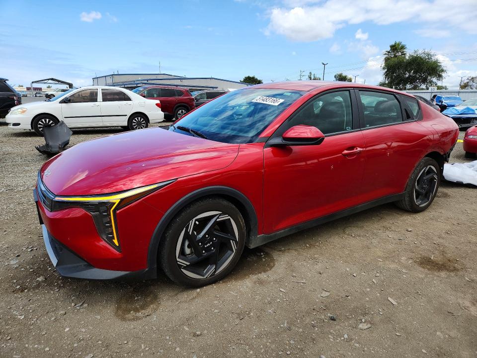 51483166 :رقم المزاد ، 3KPFU4DE5SE007371 vin ، 2025 Kia K4 مزاد بيع