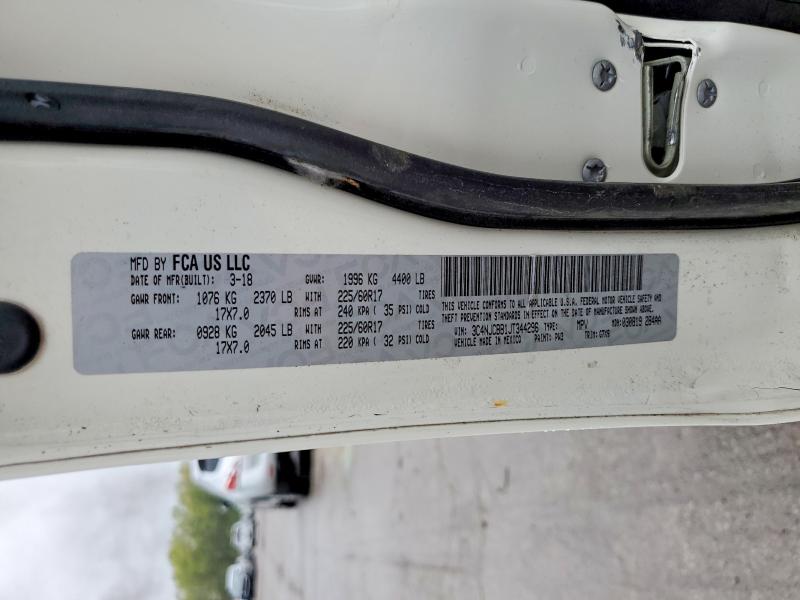 Aukcja sprzedaży 2018 Jeep Compass, vin: 3C4NJCBB1JT344296, numer aukcji: 51541586