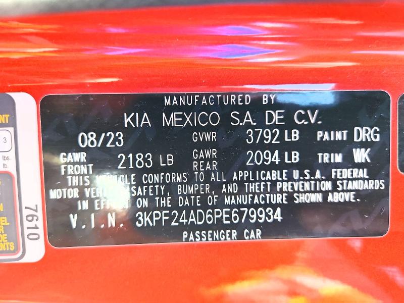 Продажа на аукционе авто 2023 Kia Forte, vin: 3KPF24AD6PE679934, номер лота: 50486776