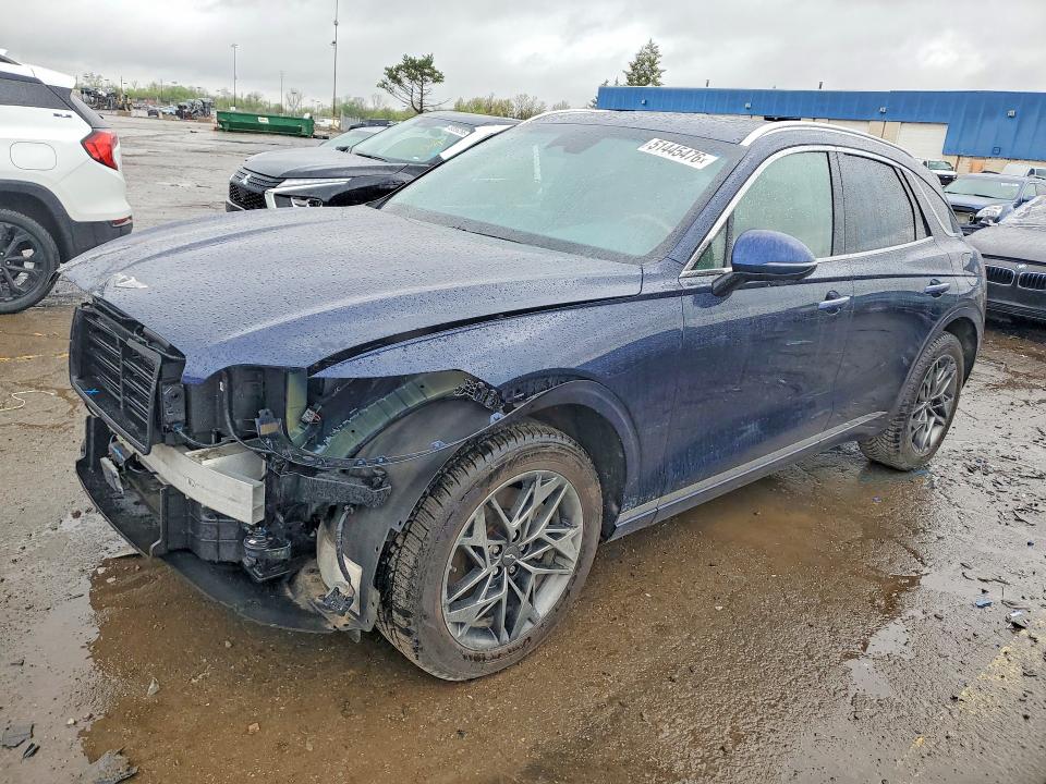 51445476 :رقم المزاد ، KMUMADTB2NU033338 vin ، 2022 Genesis Gv70 مزاد بيع