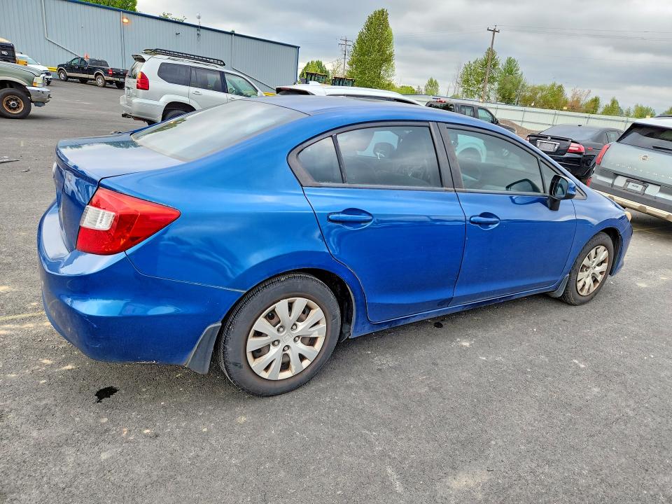 51466226 :رقم المزاد ، 2HGFB2F56CH562120 vin ، 2012 Honda Civic مزاد بيع