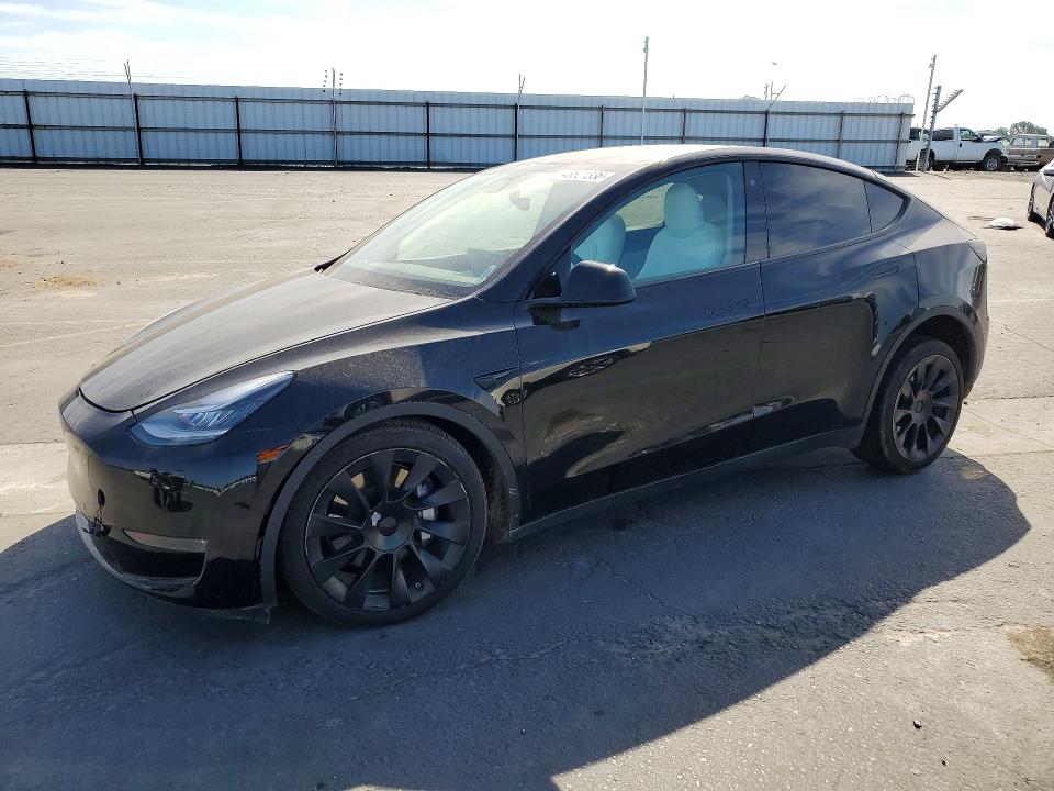2020 Tesla Model Y მანქანა იყიდება აუქციონზე, vin: 5YJYGDEEXLF023334, აუქციონის ნომერი: 48521336