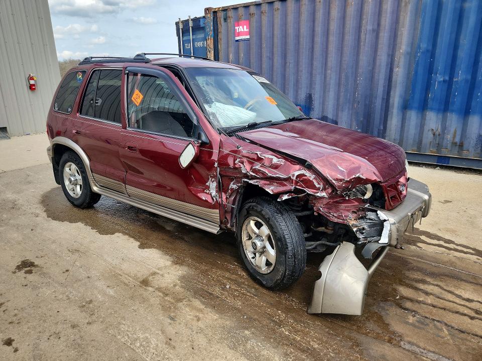 Продажа на аукционе авто 2001 Kia Sportage, vin: KNDJA723515046221, номер лота: 50965636