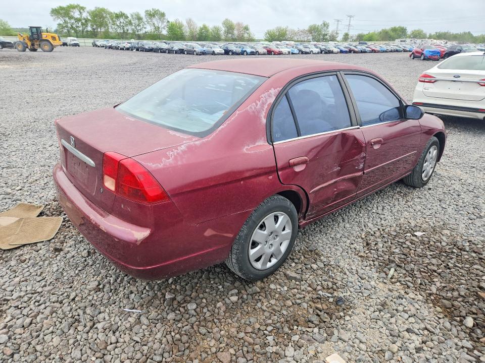 Aukcja sprzedaży 2002 Honda Civic, vin: 2HGES16592H571429, numer aukcji: 51254536