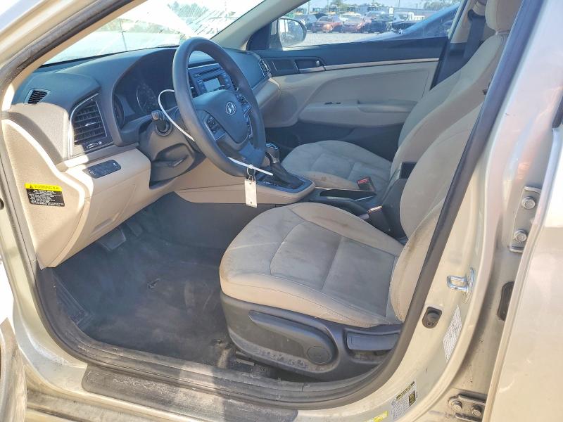 51489866 :رقم المزاد ، 5NPD74LFXHH181109 vin ، 2017 Hyundai Elantra مزاد بيع