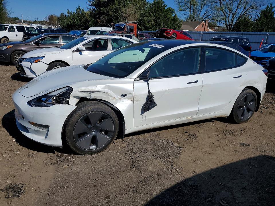47441476 :رقم المزاد ، 5YJ3E1EB8PF392686 vin ، 2023 Tesla Model 3 مزاد بيع