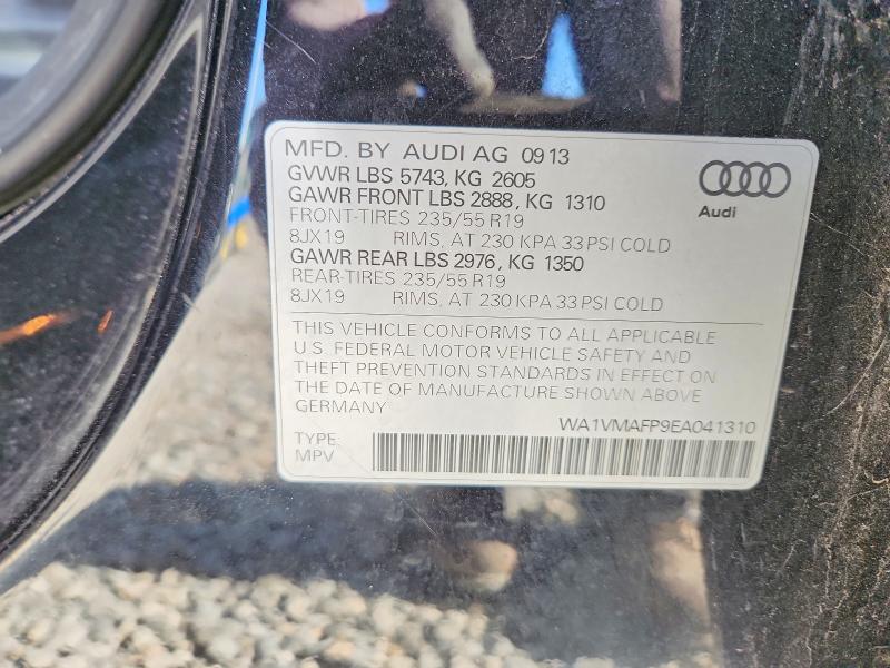 Продажа на аукционе авто 2014 Audi Q5, vin: WA1VMAFP9EA041310, номер лота: 49038516