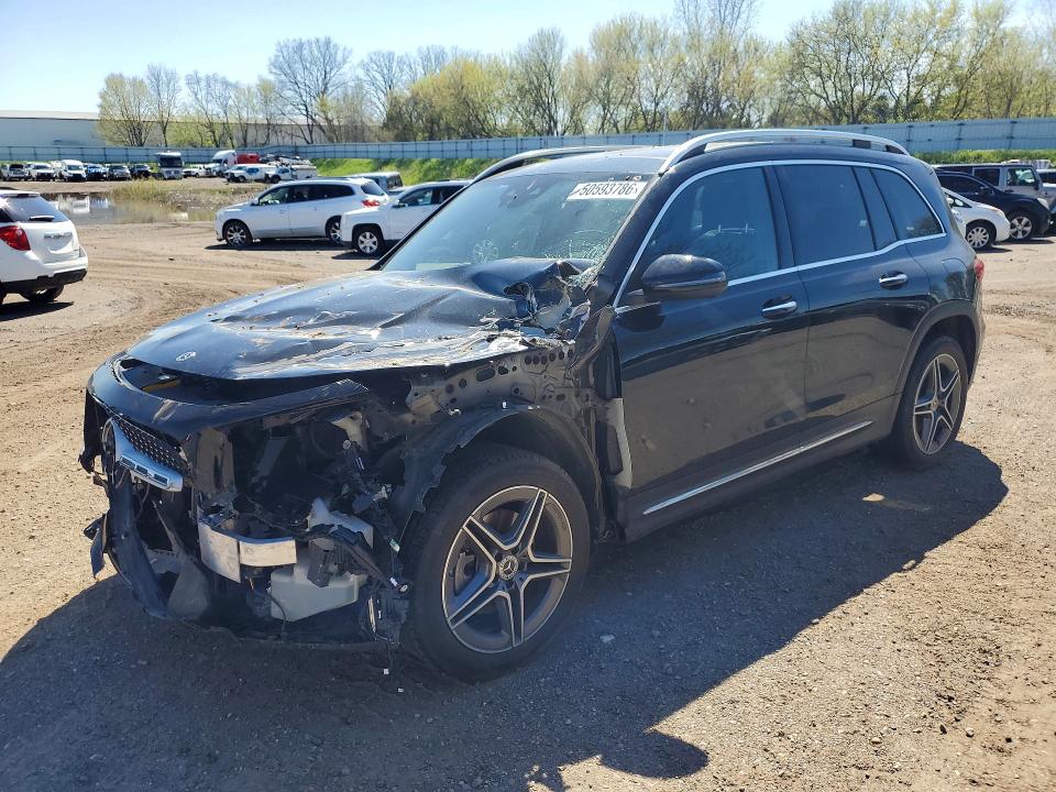 50593786 :رقم المزاد ، W1N4M4HB1NW172215 vin ، 2022 Mercedes-benz Glb مزاد بيع