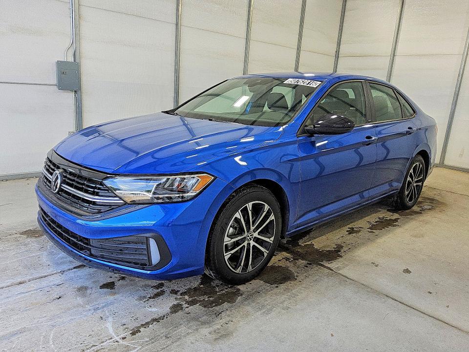2024 Volkswagen Jetta მანქანა იყიდება აუქციონზე, vin: 3VWBM7BU1RM018505, აუქციონის ნომერი: 50762816