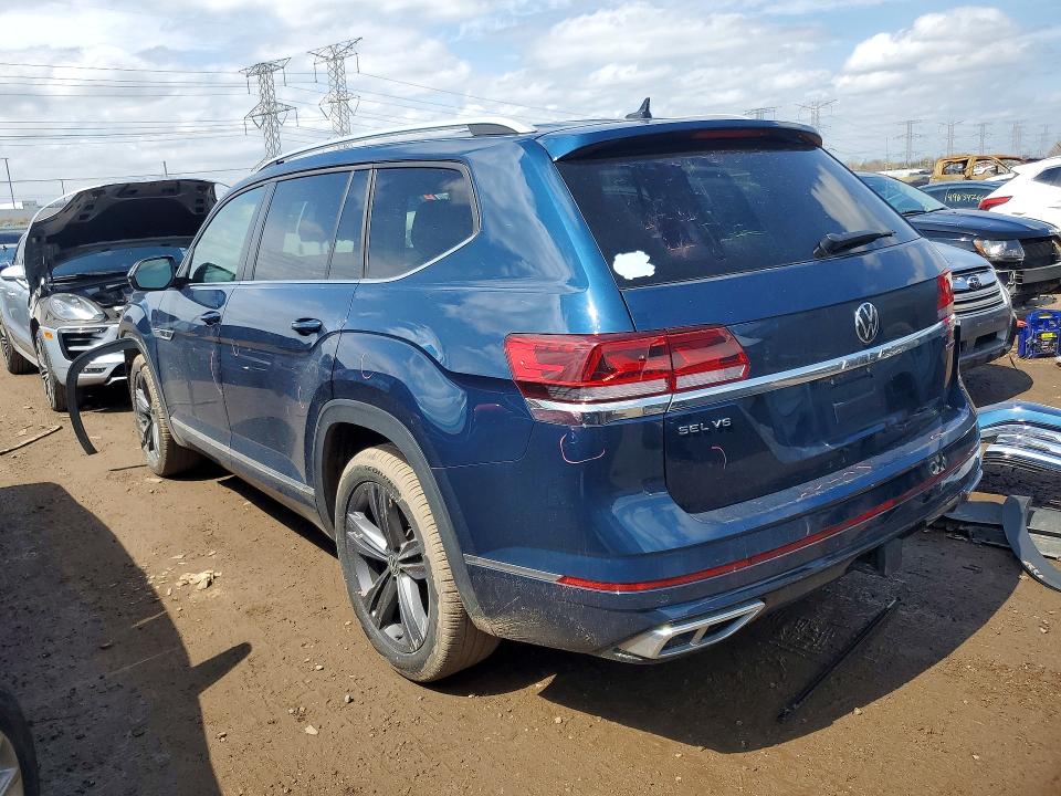 Продажа на аукционе авто 2022 Volkswagen Atlas, vin: 1V2AR2CA9NC510345, номер лота: 49651876