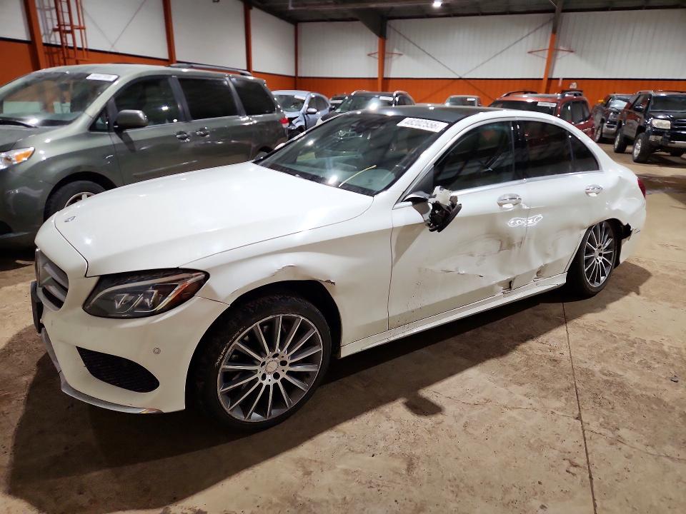 Продаж на аукціоні авто 2015 Mercedes Benz C, vin: 55SWF6GB4FU048516, номер лоту: 48202556