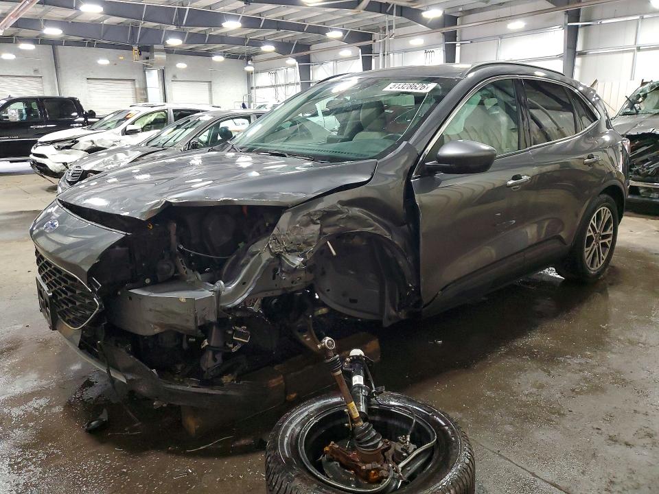 51328626 :رقم المزاد ، 1FMCU9CZXMUA52018 vin ، 2021 Ford Escape مزاد بيع