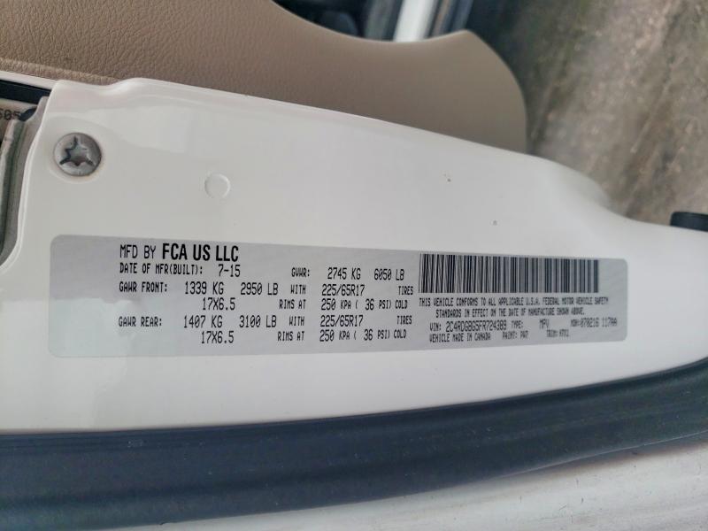Продаж на аукціоні авто 2015 Dodge Grand Caravan, vin: 2C4RDGBG5FR724389, номер лоту: 51853076