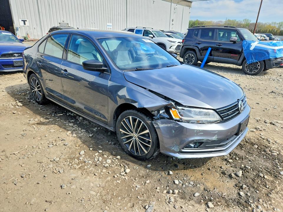 2016 Volkswagen Jetta მანქანა იყიდება აუქციონზე, vin: 3VWD17AJ3GM216136, აუქციონის ნომერი: 50071386