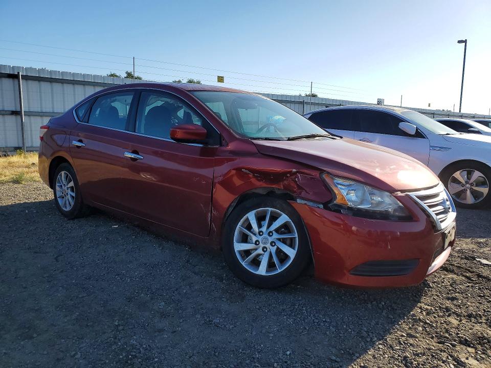 51678306 :رقم المزاد ، 3N1AB7APXFY327428 vin ، 2015 Nissan Sentra مزاد بيع