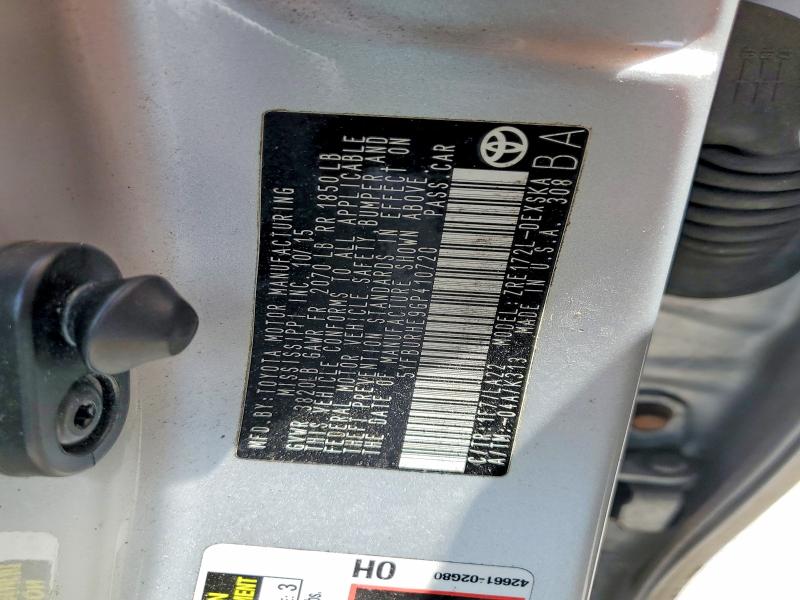 Aukcja sprzedaży 2016 Toyota Corolla, vin: 5YFBURHE9GP410720, numer aukcji: 48266506