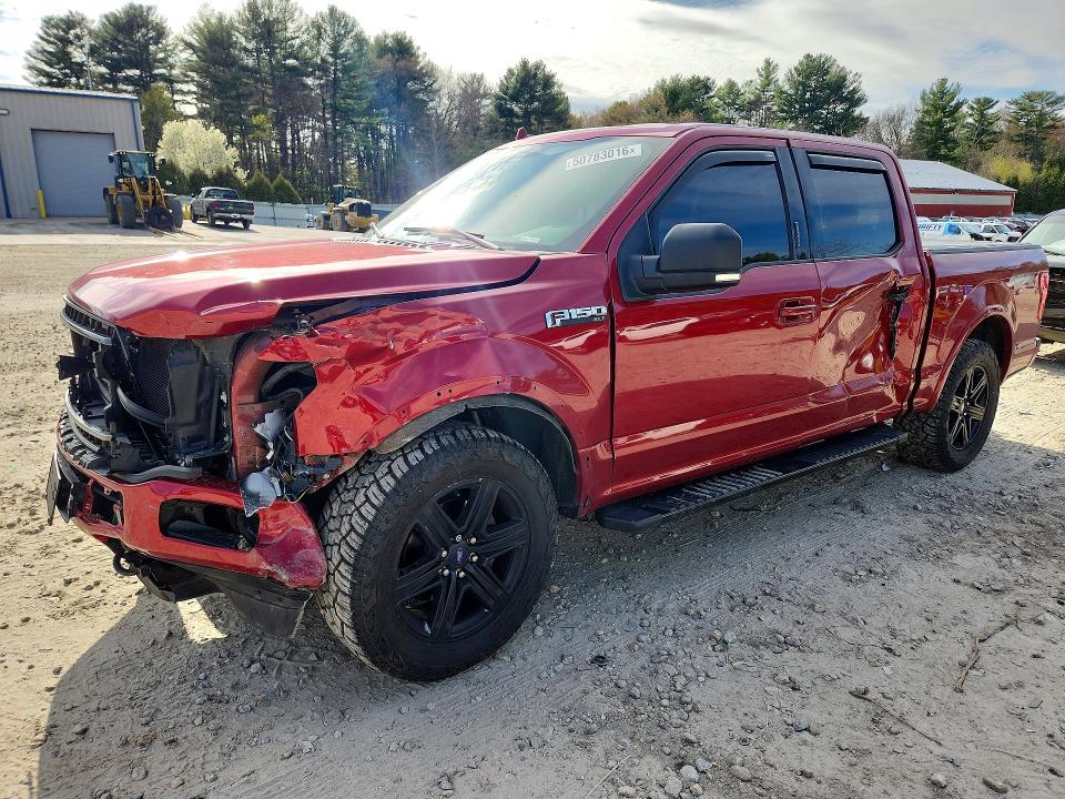 50783016 :رقم المزاد ، 1FTEW1EPXJFD89549 vin ، 2018 Ford F150 مزاد بيع