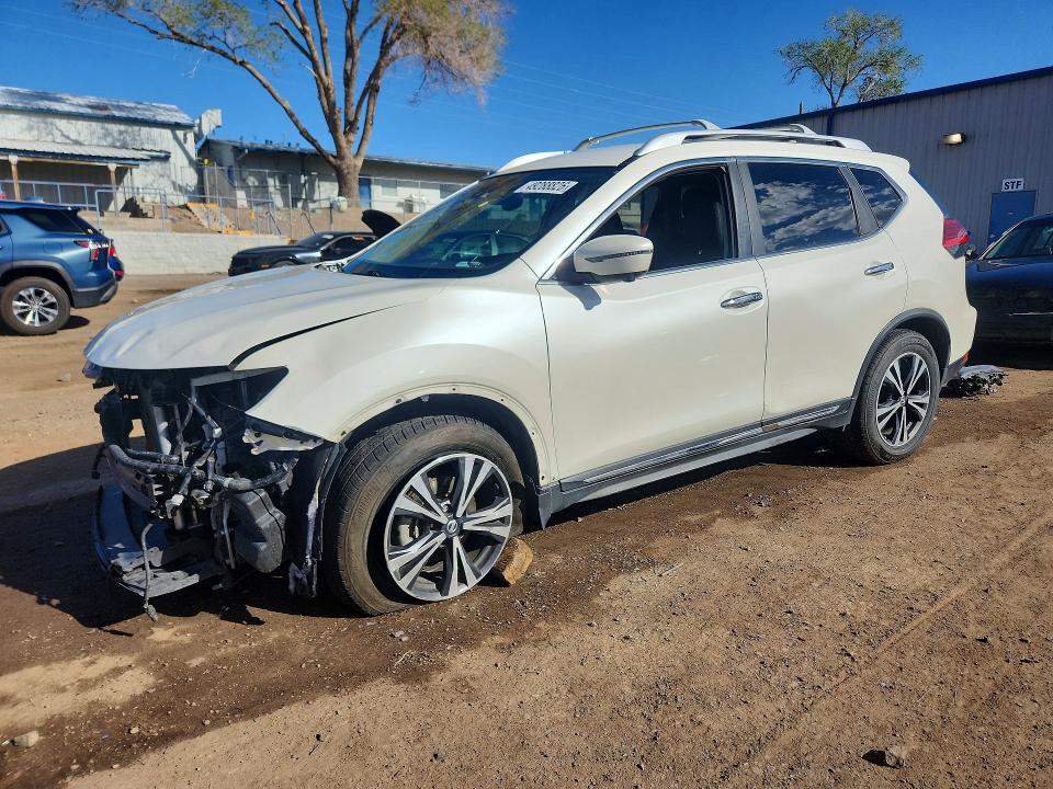 2017 Nissan Rogue მანქანა იყიდება აუქციონზე, vin: JN8AT2MV2HW023905, აუქციონის ნომერი: 49288826