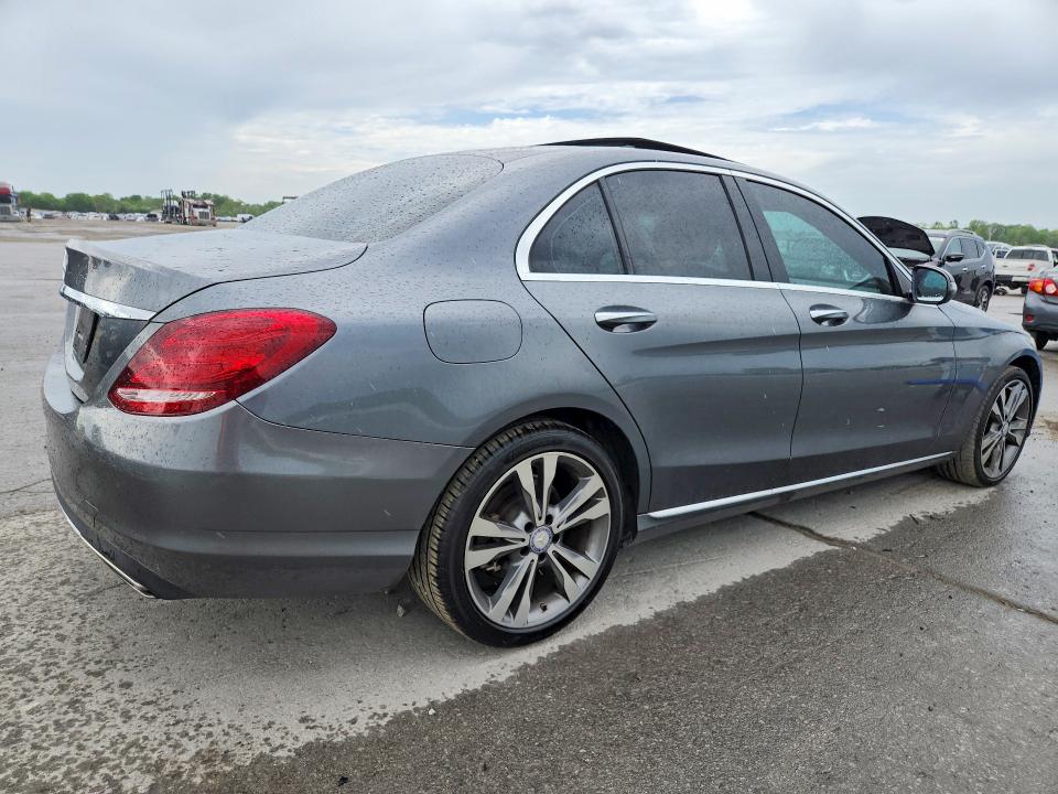 50024086 :رقم المزاد ، 55SWF4JB7HU193095 vin ، 2017 Mercedes-benz C مزاد بيع