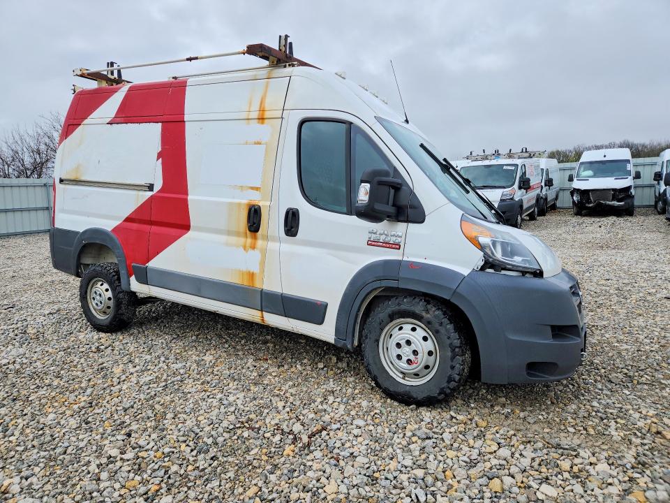 49297736 :رقم المزاد ، 3C6TRVBG0HE551629 vin ، 2017 Ram Promaster 1500 مزاد بيع
