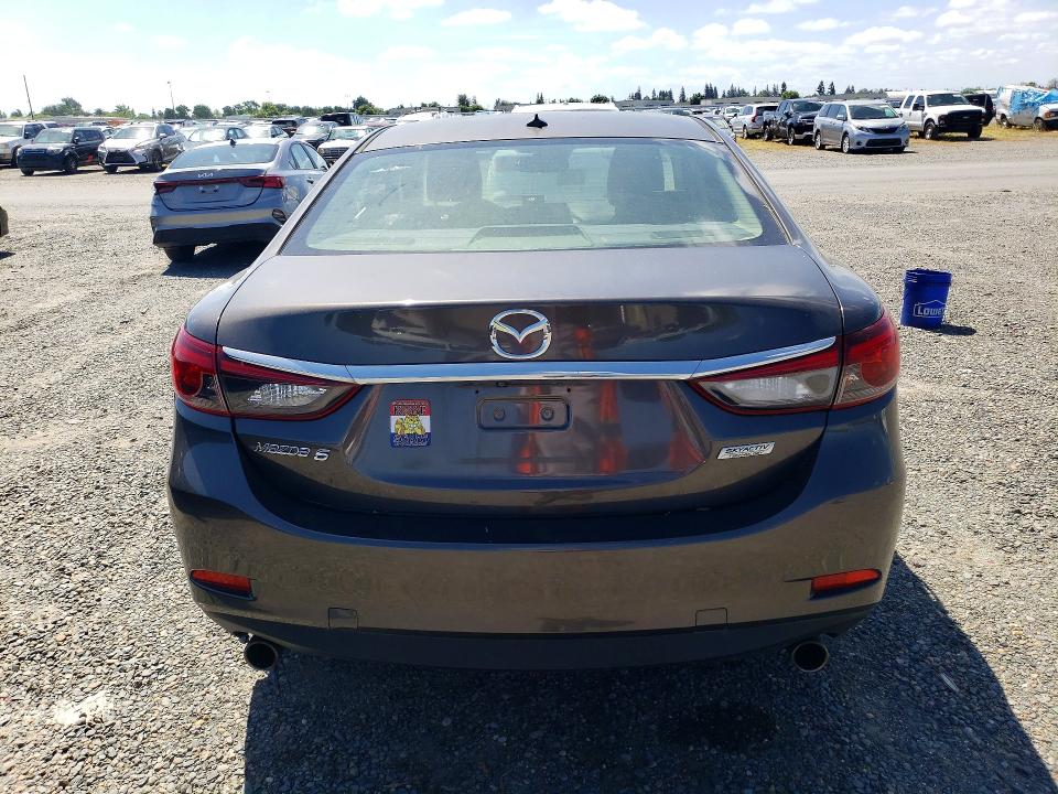 2017 Mazda 6 მანქანა იყიდება აუქციონზე, vin: JM1GL1V59H1106520, აუქციონის ნომერი: 49662386
