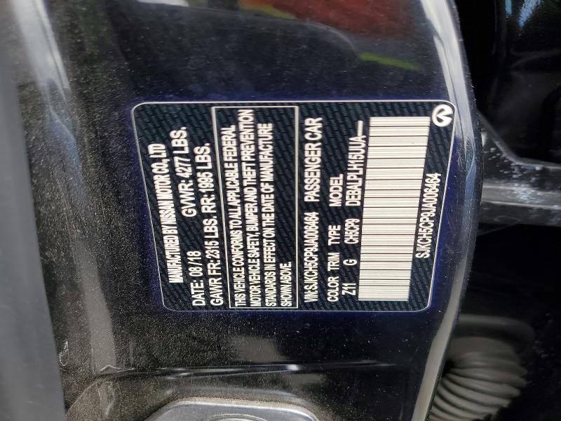 2018 Infiniti Qx30 მანქანა იყიდება აუქციონზე, vin: SJKCH5CP9JA006464, აუქციონის ნომერი: 49491156