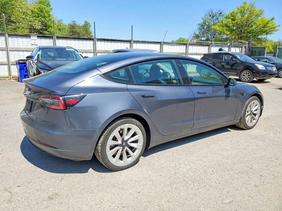50471466 :رقم المزاد ، 5YJ3E1EA4NF289107 vin ، 2022 Tesla Model 3 مزاد بيع