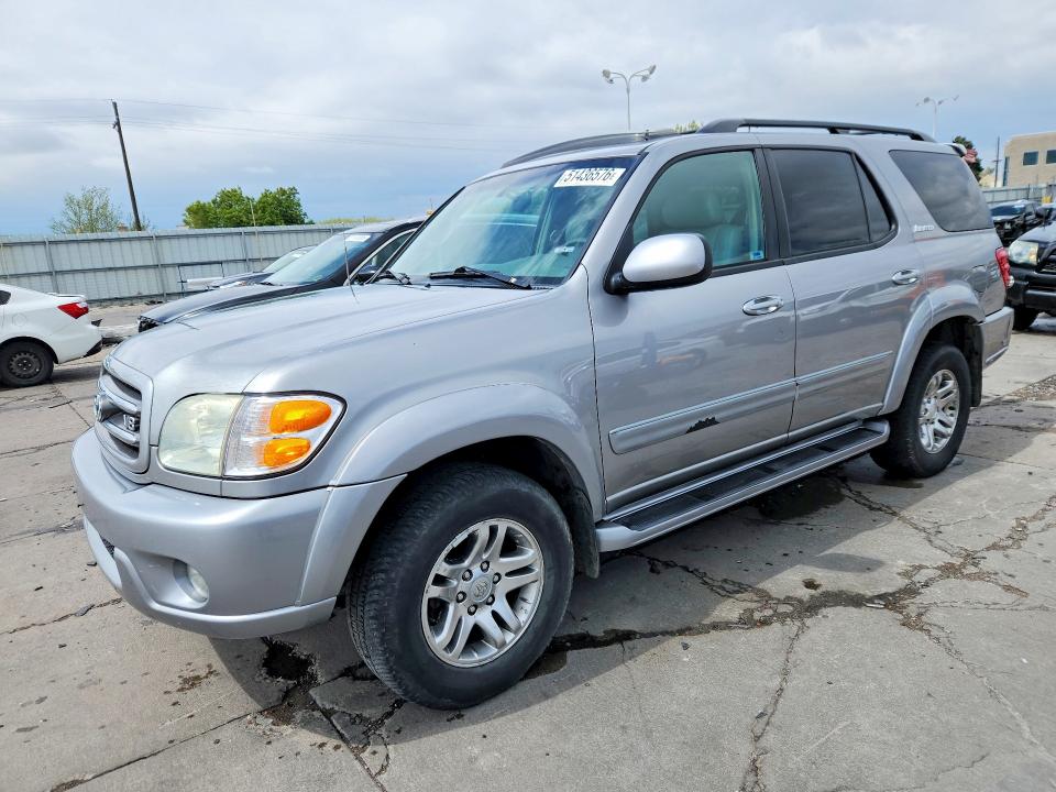 2004 Toyota Sequoia მანქანა იყიდება აუქციონზე, vin: 5TDBT48A64S215275, აუქციონის ნომერი: 51436576