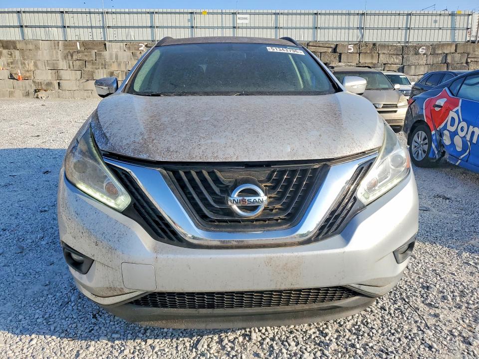 51343796 :رقم المزاد ، 5N1AZ2MH8FN242113 vin ، 2015 Nissan Murano مزاد بيع