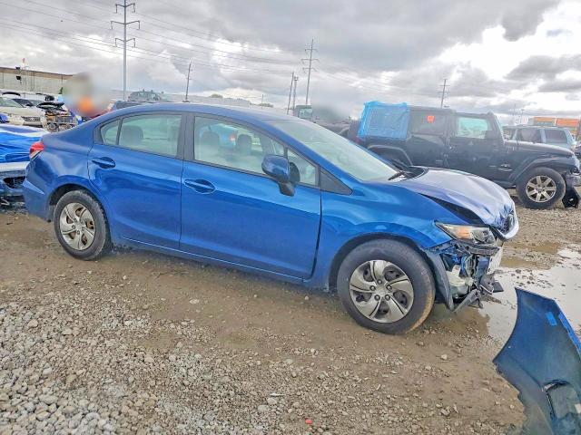 Aukcja sprzedaży 2013 Honda Civic, vin: 19XFB2F57DE095267, numer aukcji: 51998546