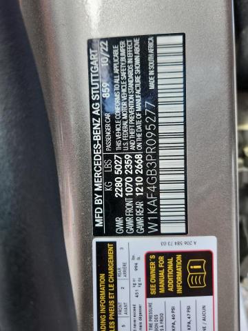 Aukcja sprzedaży 2023 Mercedes-benz C, vin: W1KAF4GB3PR095277, numer aukcji: 51165626