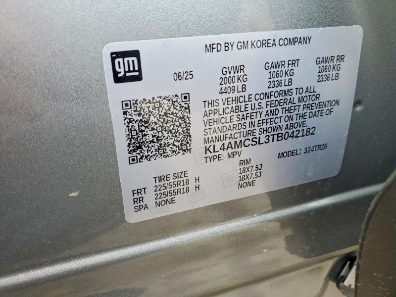 Aukcja sprzedaży 2026 Buick Encore Gx, vin: KL4AMCSL3TB042182, numer aukcji: 49244586