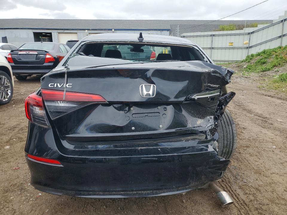 51703696 :رقم المزاد ، 2HGFE2F54NH597569 vin ، 2022 Honda Civic مزاد بيع