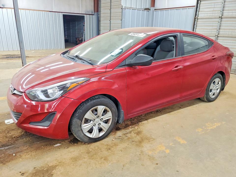 49451866 :رقم المزاد ، KMHDH4AE3GU656672 vin ، 2016 Hyundai Elantra مزاد بيع