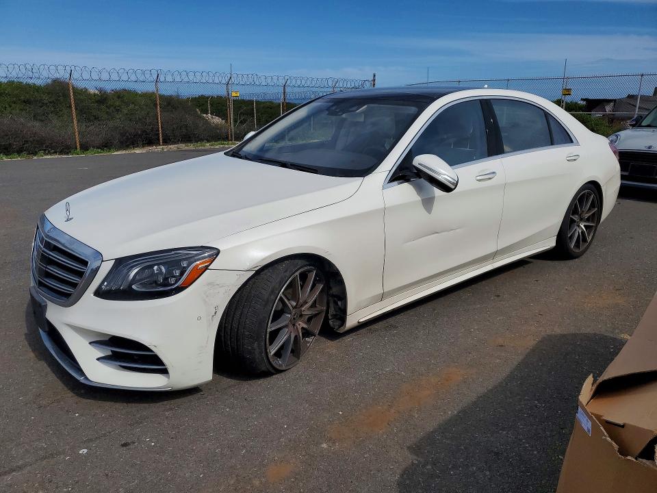 2018 Mercedes-benz S მანქანა იყიდება აუქციონზე, vin: WDDUG6GB3JA356340, აუქციონის ნომერი: 50467686