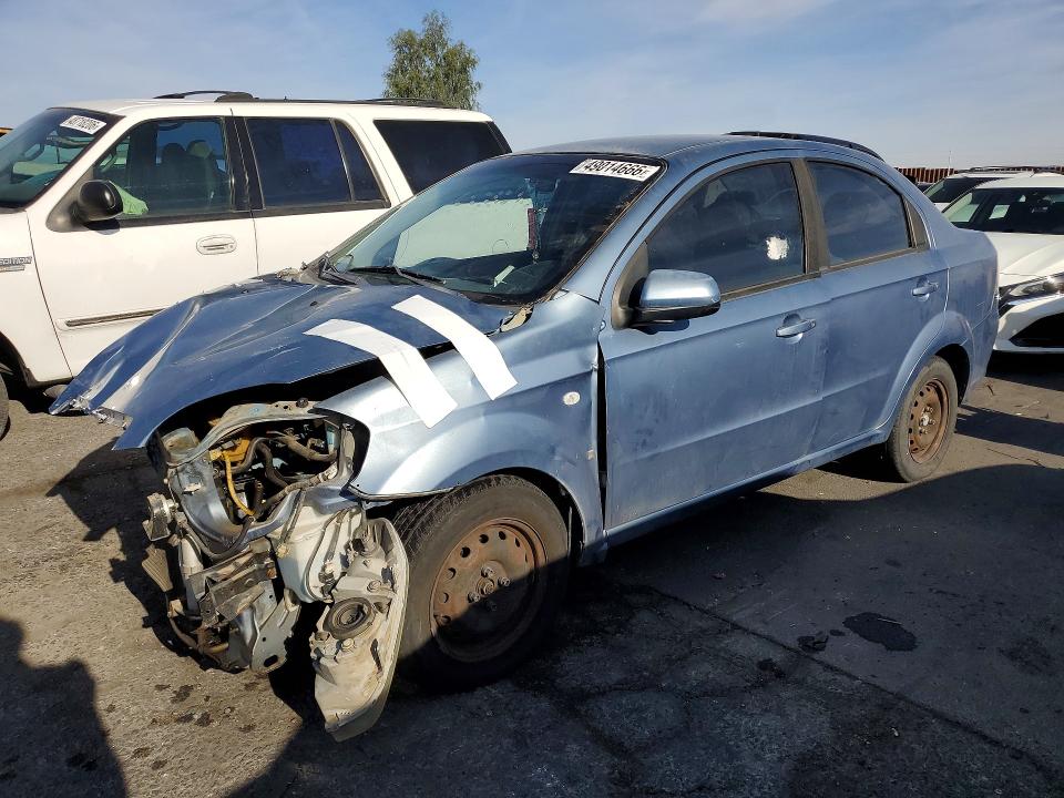 Auction sale of the 2007 Chevrolet Aveo, vin: KL1TD56657B040042, lot number: 49014666