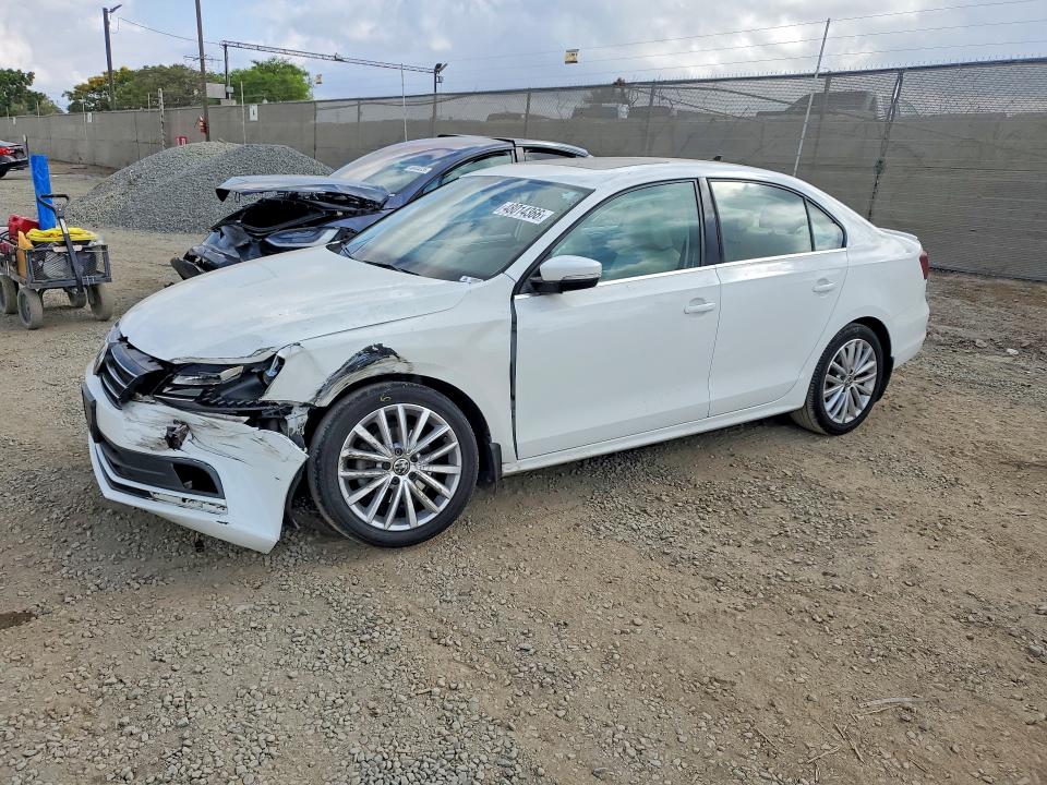 2016 Volkswagen Jetta მანქანა იყიდება აუქციონზე, vin: 3VWL17AJ4GM233331, აუქციონის ნომერი: 48014366
