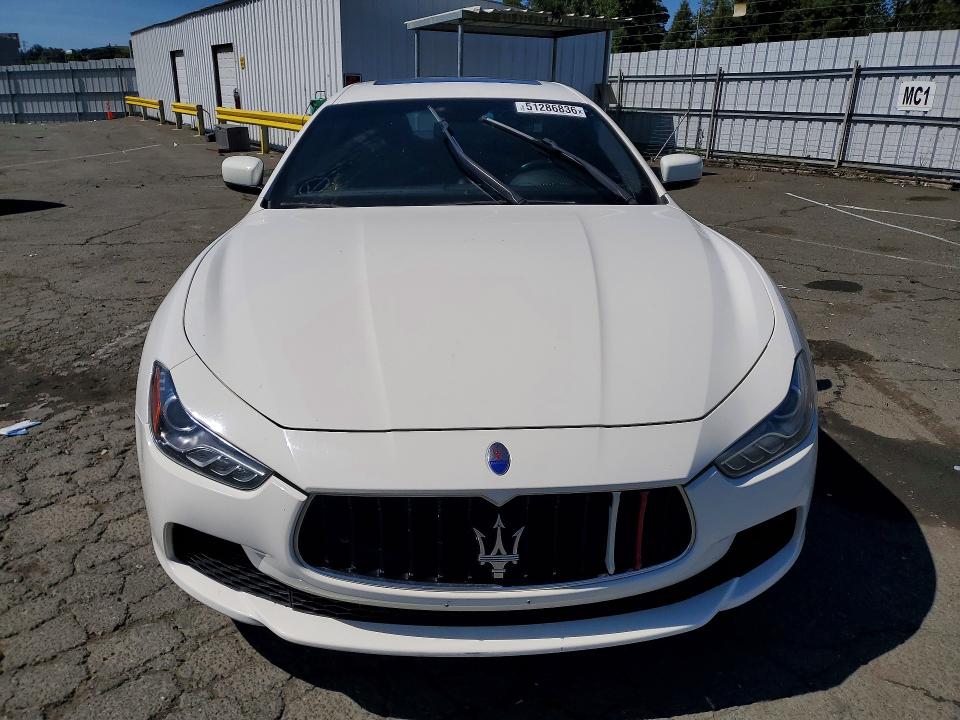 51286836 :رقم المزاد ، ZAM57XSA4F1131589 vin ، 2015 Maserati Ghibli مزاد بيع