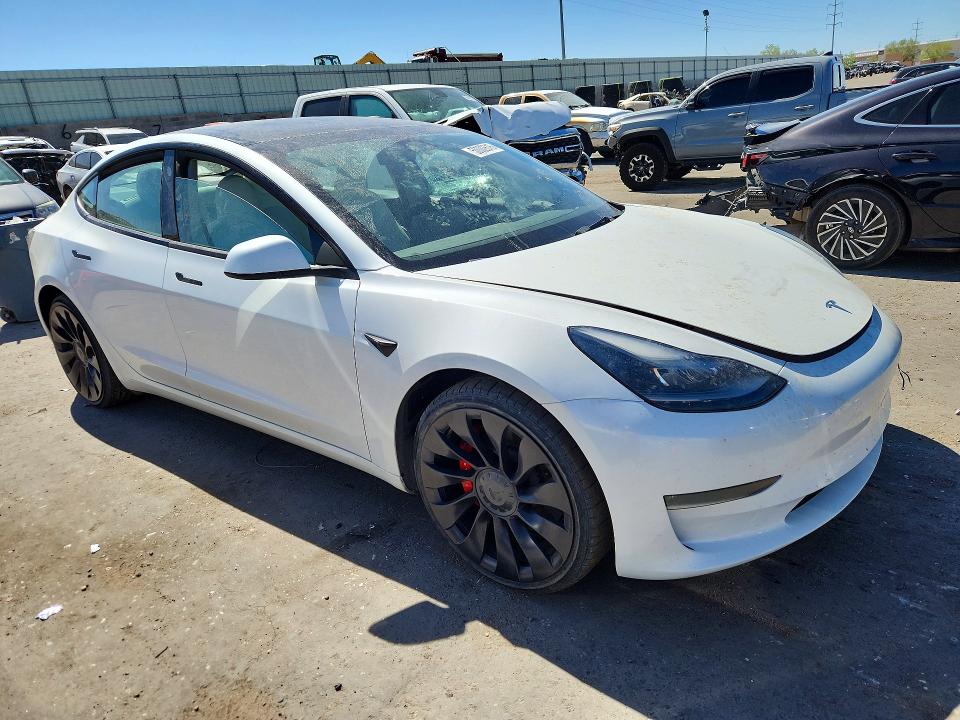 50002616 :رقم المزاد ، 5YJ3E1EC7PF494103 vin ، 2023 Tesla Model 3 مزاد بيع